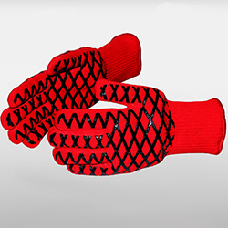 Flame-Retardant Grilling Gloves