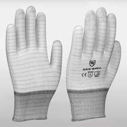 ESD Gloves With Stripes