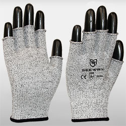 Fingerless Cut-Resistant Gloves