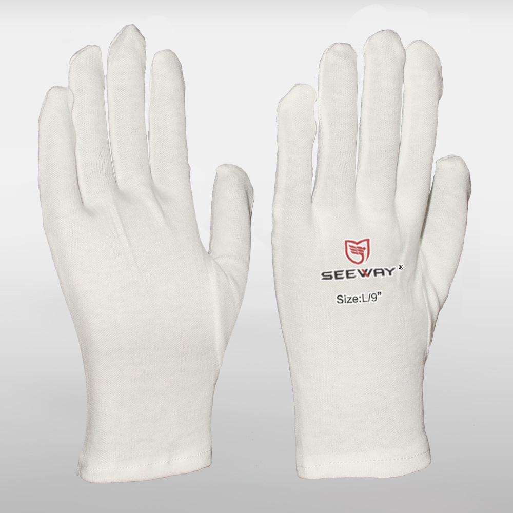 White <span>Cotton </span>Inspection Gloves