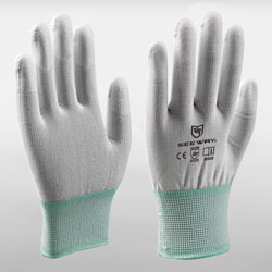 Fingertip PU Coated Gloves