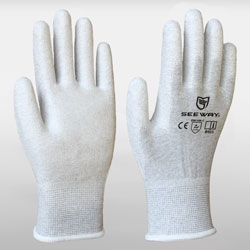 Palm Coated ESD Gloves