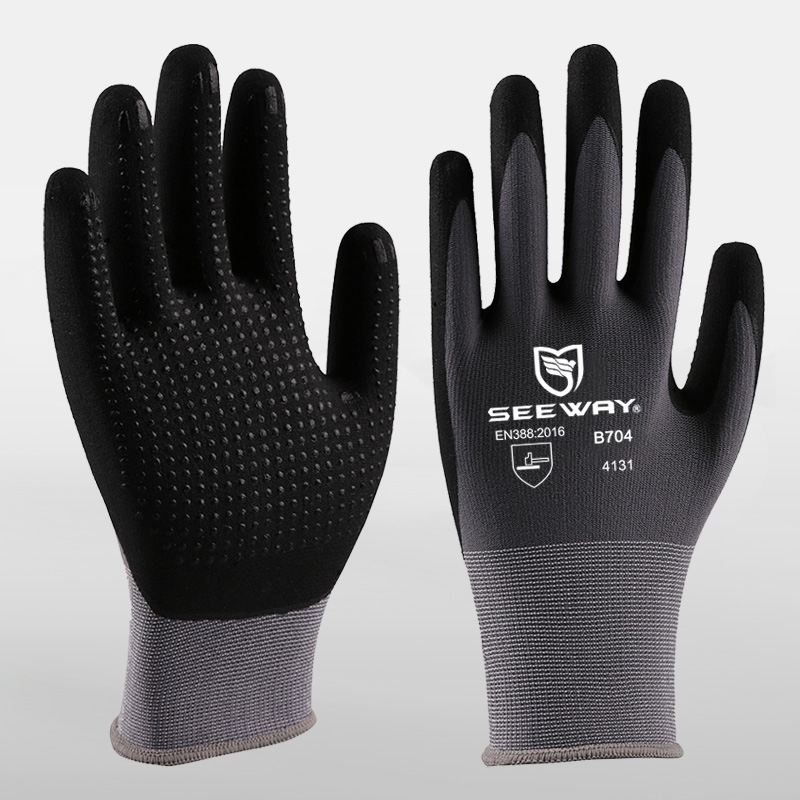 Micro-Foam Nitrile Coated Gloves