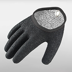 HPPE Cut-Resistant Fishing Gloves With Latex Full Coating<br /> HPPE Cut-Resistant Fishing Gloves With Latex Full Coating<br />