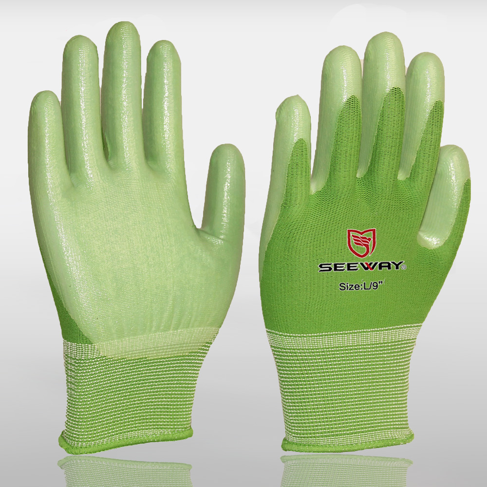 Guantes De Palma Recubierta De Nitrilo<br />