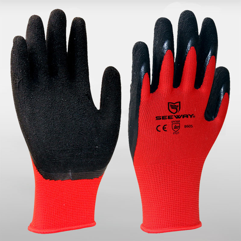 Guantes Recubiertos De Látex