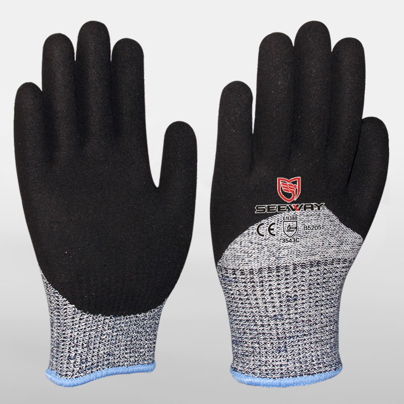 Guantes Fibra HPPE, Para ambientes fríos