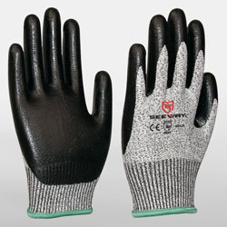Cut Resistant Gloves With Nitrile Palms Cut Resistant Gloves With Nitrile Palms