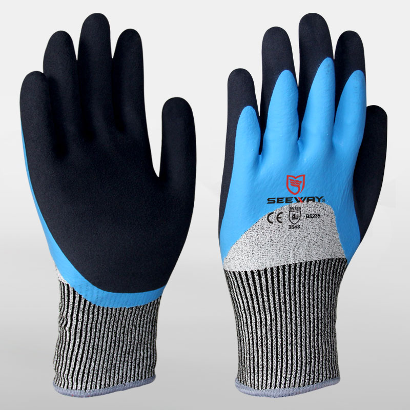 Winter Cut Gloves,Oil,water and cold resistant<br />