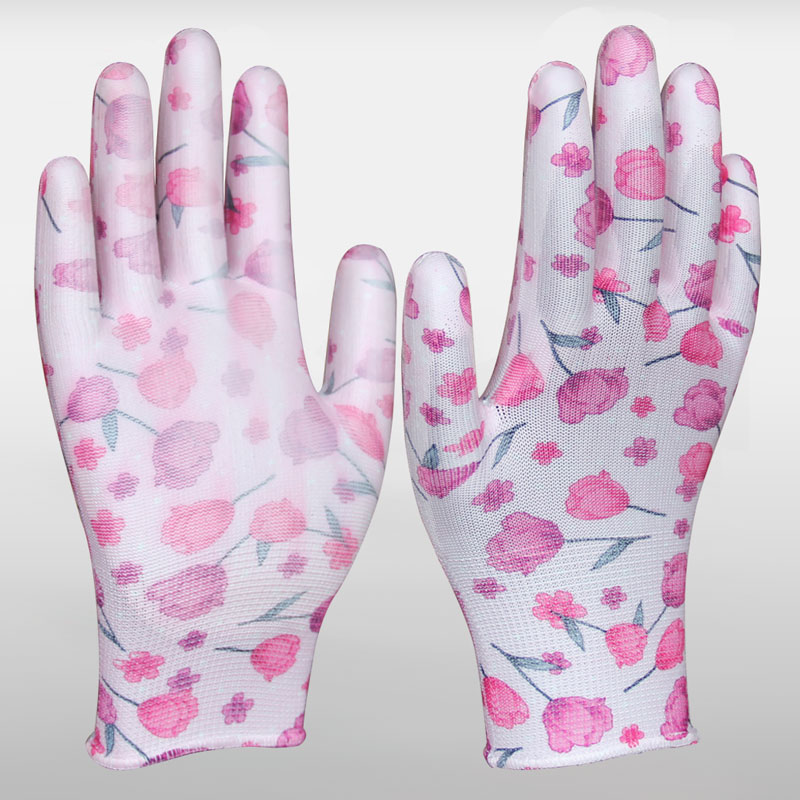 Guantes de pu para jardinería