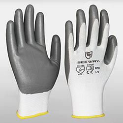 Recubierta de nitrilo